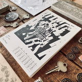 2021 letterpress calendar Artist's proof 07