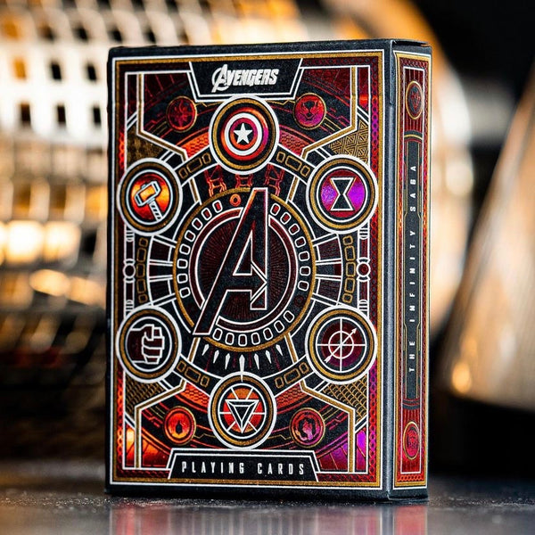 AVENGERS - RED - REALITY STONE - Playing Cards Deck