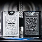 STAR WARS - SILVER EDITION - 2 Playing Cards Decks