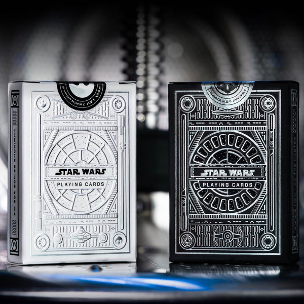 STAR WARS - SILVER EDITION - 2 Playing Cards Decks