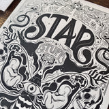 2021 letterpress calendar Artist's proof 11
