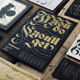 2019 LETTERPRESS CALENDAR - DELUXE edition - MR CUP
