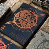 2020 LETTERPRESS CALENDAR - DELUXE edition - MR CUP