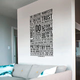 Creative manifesto - MR CUP